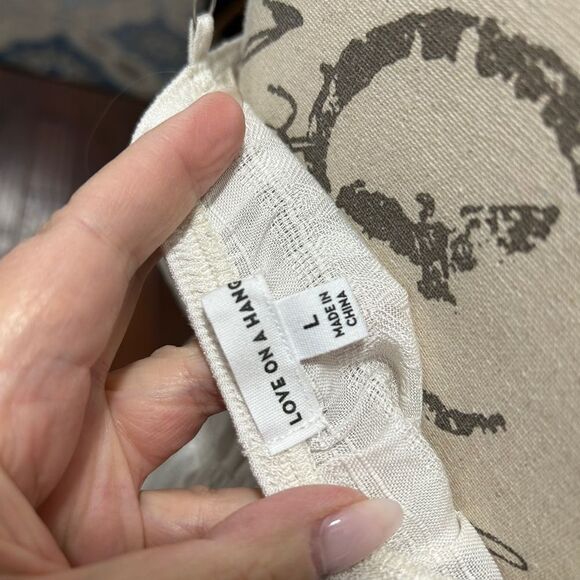 Love on a Hanger Tan Smocked Peplum Camisole - Picture 8 of 10